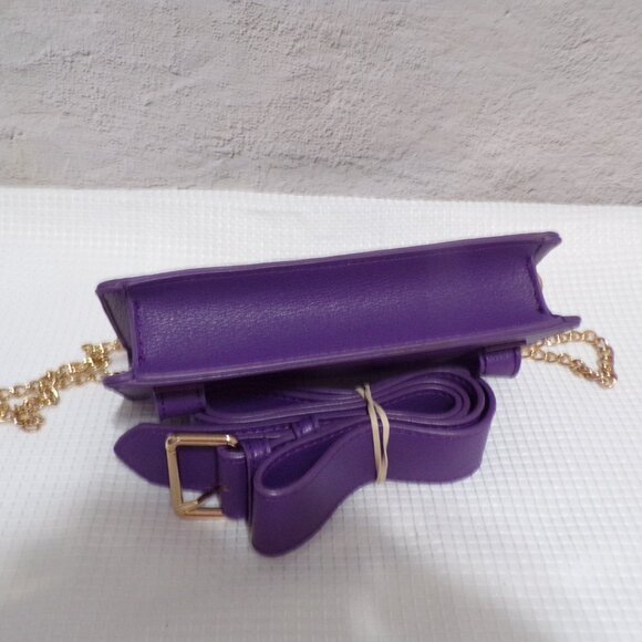 Inman Global Chic Women's Dome Travel Handbag w/Makeup Bag & Fanny Purse - Picture 13 of 14